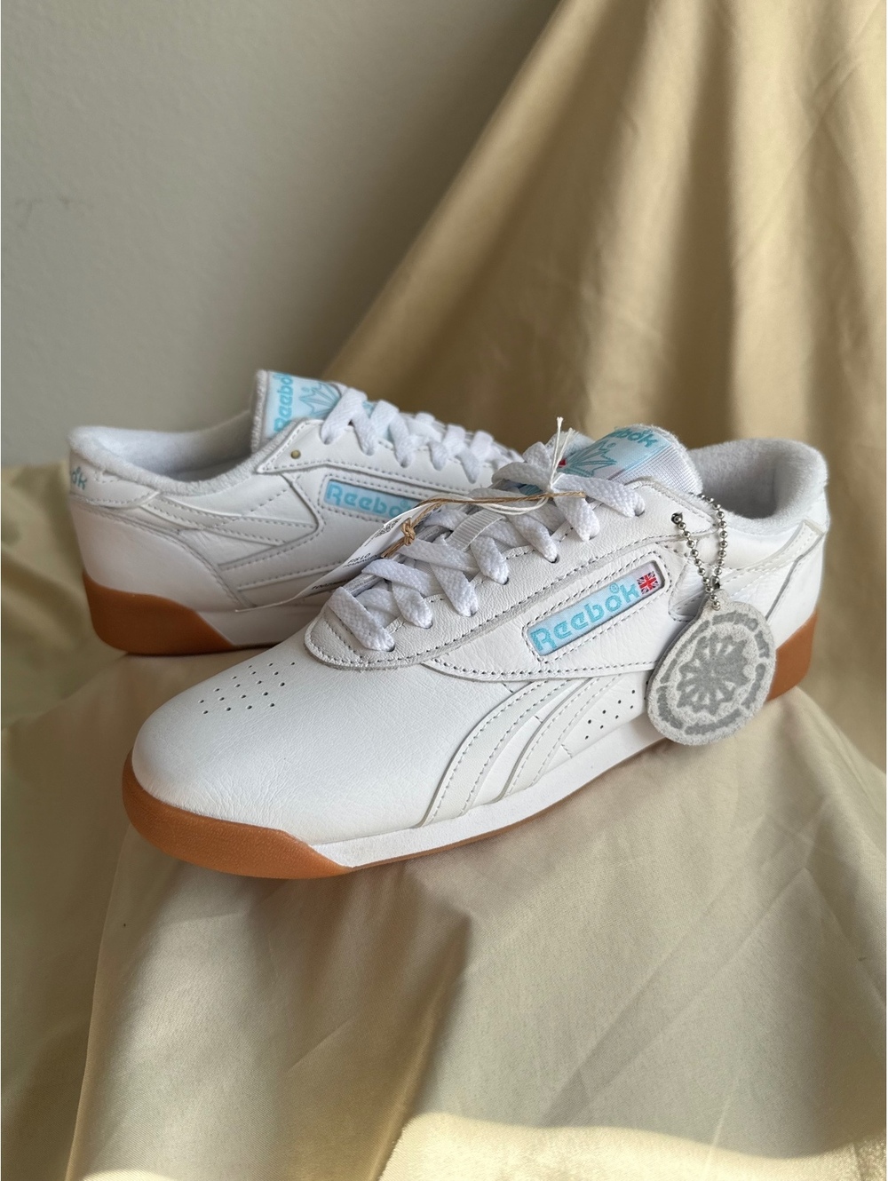 Reebok F/S LO Training Shoes White Gum Women’s Size 7 NWT